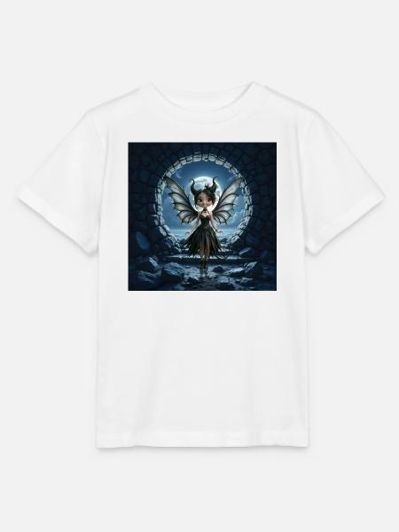 Nachtdämonenfee - Stanley/Stella Kinder T-Shirt MINI CREATOR - Weiß