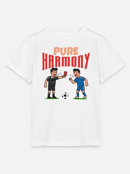 Rote Karte Rivalen im Fußballduell - Stanley/Stella Kinder T-Shirt MINI CREATOR  - Weiß