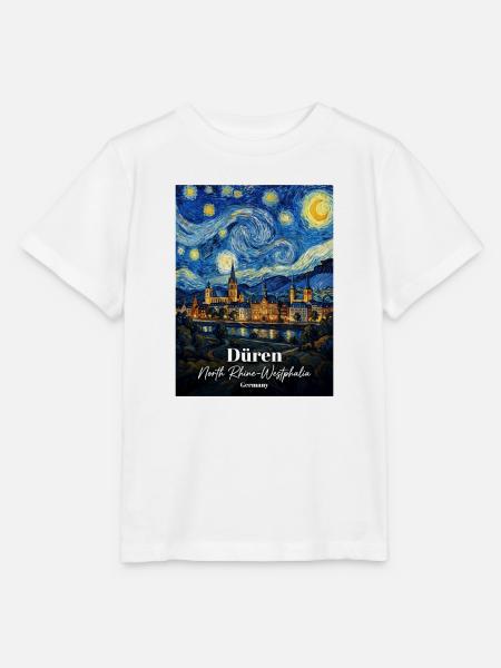 Düren Germany Sternennacht - Stanley/Stella Kinder T-Shirt MINI CREATOR - Weiß