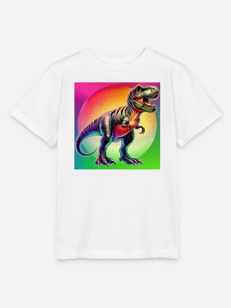 Dinosaurier - Stanley/Stella Kinder T-Shirt MINI CREATOR - Weiß