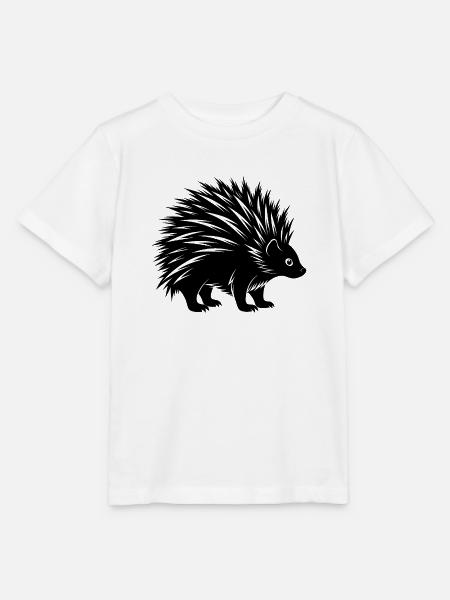 Stachelschwein - Stanley/Stella Kinder T-Shirt MINI CREATOR - Weiß