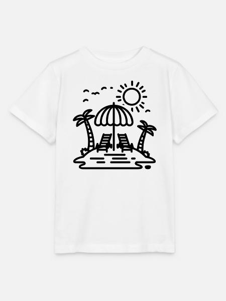 Strand - Stanley/Stella Kinder T-Shirt MINI CREATOR - Weiß