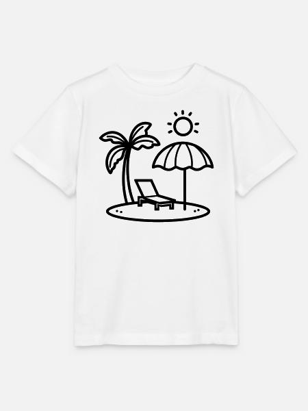 Strand - Stanley/Stella Kinder T-Shirt MINI CREATOR - Weiß