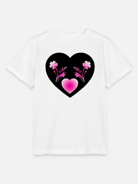Blumen - Stanley/Stella Kinder T-Shirt MINI CREATOR  - Weiß