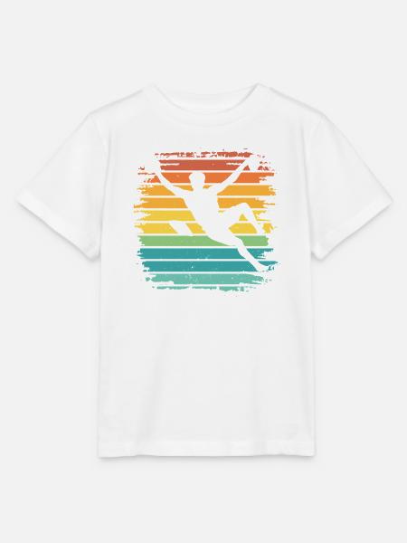 Boulderer Boulder Bouldern - Stanley/Stella Kinder T-Shirt MINI CREATOR - Weiß