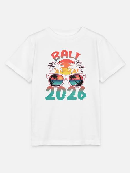Bali 2026 - Stanley/Stella Kinder T-Shirt MINI CREATOR - Weiß