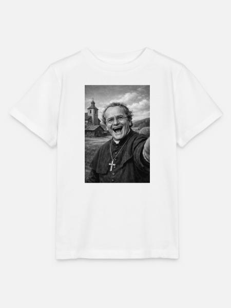 Gregor Mendel Selfie Porträt - Stanley/Stella Kinder T-Shirt MINI CREATOR  - Weiß