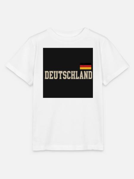 DEUTSCHLAND - Stanley/Stella Kinder T-Shirt MINI CREATOR - Weiß