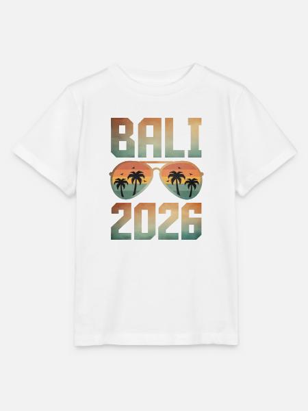 Bali 2026 - Stanley/Stella Kinder T-Shirt MINI CREATOR - Weiß
