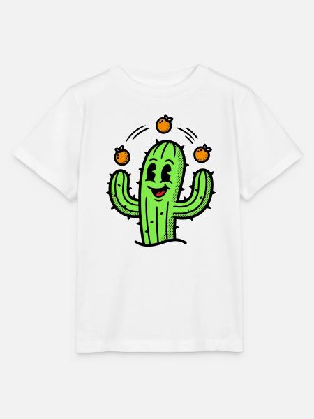Ein Kaktus mit echtem Talent - Stanley/Stella Kinder T-Shirt MINI CREATOR  - Weiß