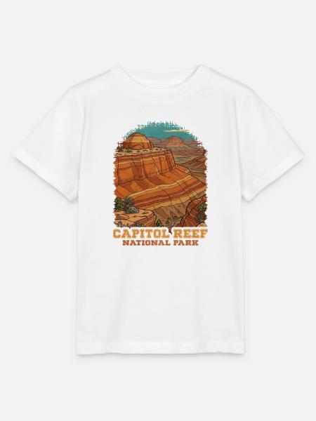 Capitol Reef National Park - Stanley/Stella Kinder T-Shirt MINI CREATOR - Weiß