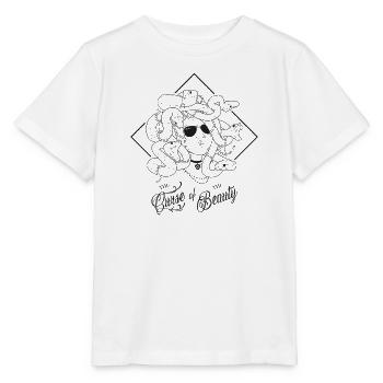 Medusa - The Curse of the Beauty - Stanley/Stella MINI CREATOR Kids’ T-Shirt - white - Front - Maike (125cm)