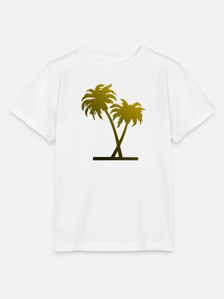 Palmen - Stanley/Stella Kinder T-Shirt MINI CREATOR - Weiß