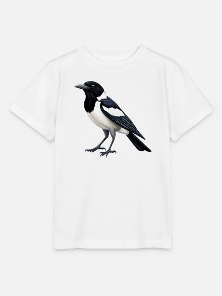 Elstern Elster - Stanley/Stella Kinder T-Shirt MINI CREATOR - Weiß