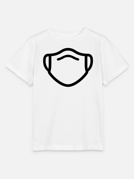 Maske - Stanley/Stella Kinder T-Shirt MINI CREATOR - Weiß