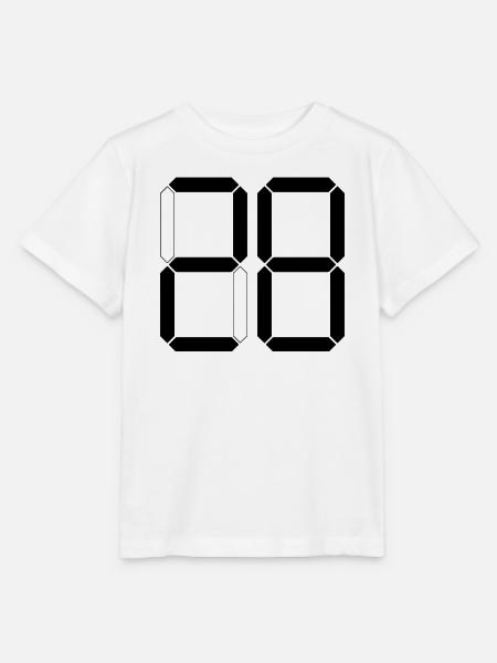 NUMMER 28 Achtundzwanzig Geschenk Digital - Stanley/Stella Kinder T-Shirt MINI CREATOR - Weiß