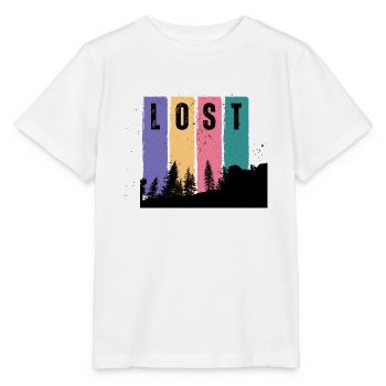 Lost In  Woods - Stanley/Stella MINI CREATOR Kids’ T-Shirt - white - Front - Maike (125cm)