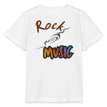 Rockmusik - Stanley/Stella Kinder T-Shirt MINI CREATOR  - Weiß - Vorne - Maike (125cm)