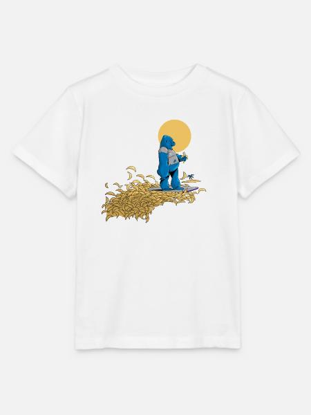 Banana Dream (ohne Text) - Stanley/Stella Kinder T-Shirt MINI CREATOR  - Weiß