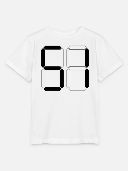 NUMMER 51 Einundfünfzig Geschenk Digital - Stanley/Stella Kinder T-Shirt MINI CREATOR  - Weiß