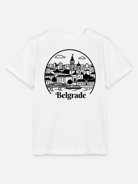 Belgrad - Stanley/Stella Kinder T-Shirt MINI CREATOR - Weiß