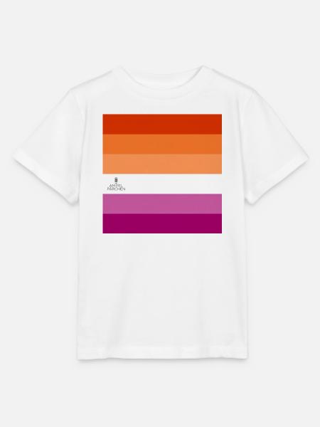 Lesbian Visibility - Stanley/Stella Kinder T-Shirt MINI CREATOR  - Weiß