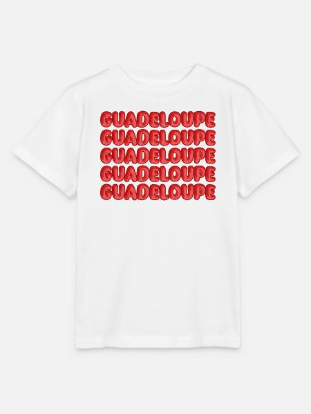 Guadeloupe - Stanley/Stella Kinder T-Shirt MINI CREATOR  - Weiß