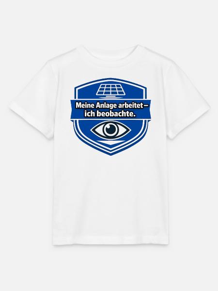 Solarenergie, Erneuerbare Energie - Stanley/Stella Kinder T-Shirt MINI CREATOR - Weiß