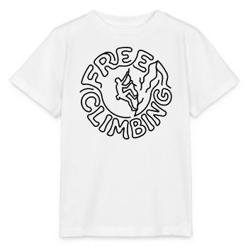 bergbeklimmen - Stanley/Stella Kinder-T-shirt MINI CREATOR  - wit - Voor - Maike (125cm)