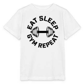 gym - Stanley/Stella MINI CREATOR Kids’ T-Shirt - white - Front - Maike (125cm)
