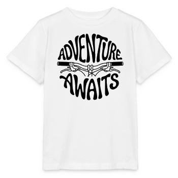 bicyclette - T-shirt bio MINI CREATOR Stanley/Stella Enfant - blanc - Devant - Maike (125cm)