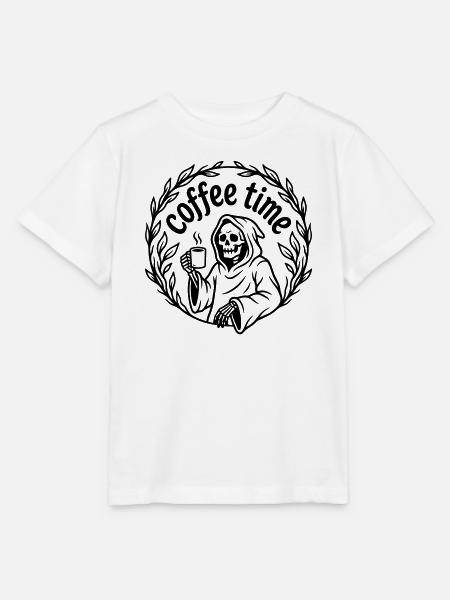 Kaffeezeit - Stanley/Stella Kinder T-Shirt MINI CREATOR  - Weiß