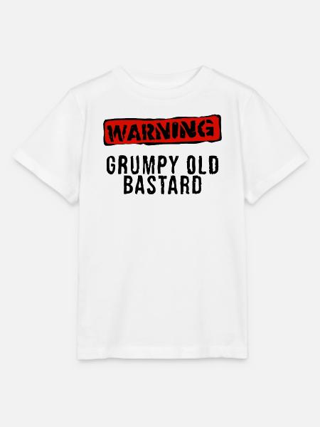 Warnung Stempel Rot - Stanley/Stella Kinder T-Shirt MINI CREATOR - Weiß
