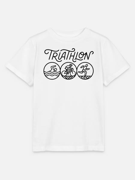 Triathlon - Stanley/Stella Kinder T-Shirt MINI CREATOR - Weiß