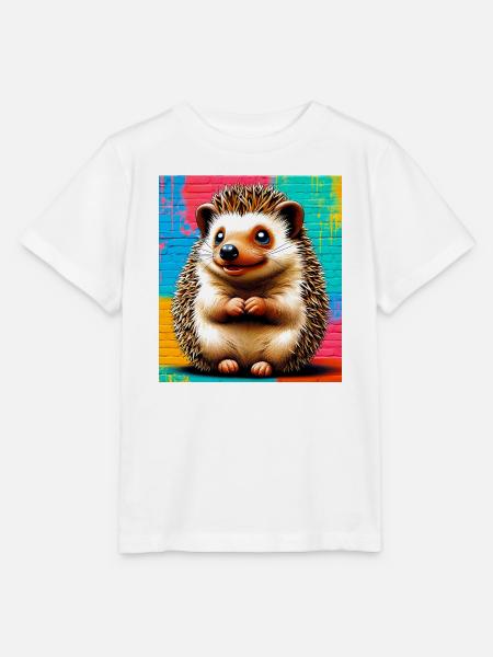 Igel - Stanley/Stella Kinder T-Shirt MINI CREATOR - Weiß