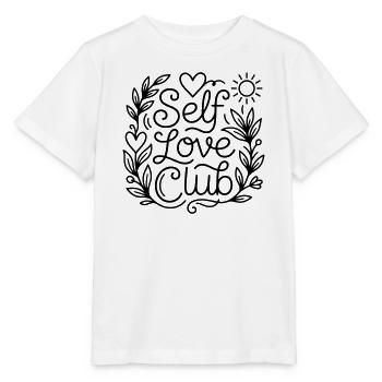 L’amour de soi - T-shirt bio MINI CREATOR Stanley/Stella Enfant - blanc - Devant - Maike (125cm)