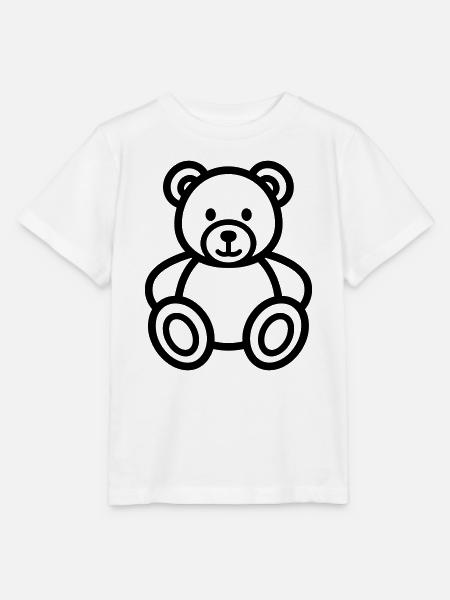Bär - Stanley/Stella Kinder T-Shirt MINI CREATOR - Weiß