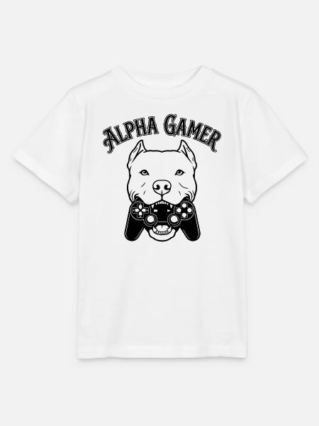Alpha Gamer - Stanley/Stella Kinder T-Shirt MINI CREATOR  - Weiß