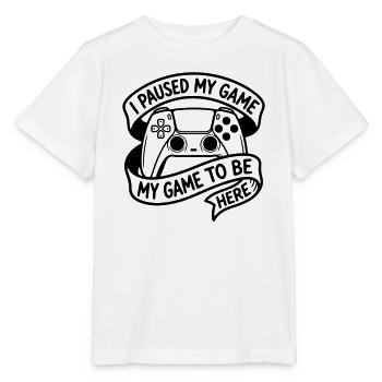 Jeux vidéo - T-shirt bio MINI CREATOR Stanley/Stella Enfant - blanc - Devant - Maike (125cm)