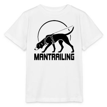 Chien de chasse de chasse Foxhound Chasseurs de sport Saules - T-shirt bio MINI CREATOR Stanley/Stella Enfant - blanc - Devant - Maike (125cm)