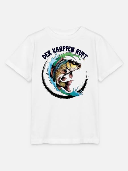 Der Karpfen ruft - Stanley/Stella Kinder T-Shirt MINI CREATOR - Weiß