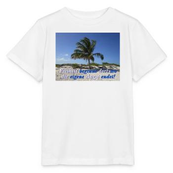 Freiheit - Stanley/Stella Kinder T-Shirt MINI CREATOR  - Weiß - Vorne - Maike (125cm)