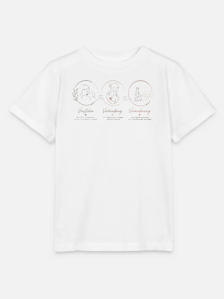 Verstehen Verbinden Verändern - Stanley/Stella Kinder T-Shirt MINI CREATOR - Weiß