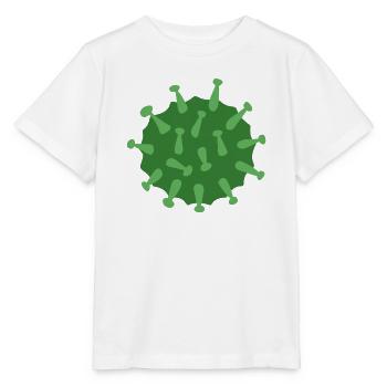 Virus Green - Stanley/Stella MINI CREATOR Kids’ T-Shirt - white - Front - Maike (125cm)