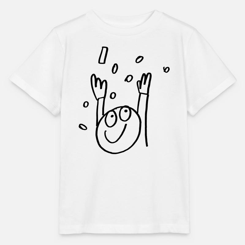 LetsCelebrate - Stanley/Stella Kinder T-Shirt MINI CREATOR  - Weiß