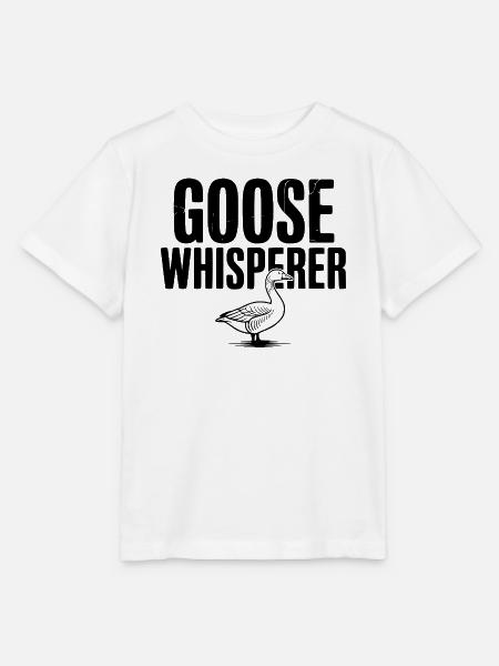 Gänseflüsterer - Stanley/Stella Kinder T-Shirt MINI CREATOR - Weiß