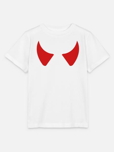 Teufelshörner - Stanley/Stella Kinder T-Shirt MINI CREATOR - Weiß