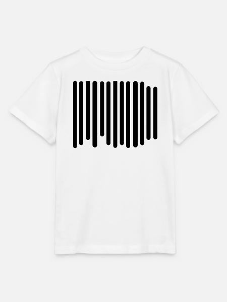 Barcode - Stanley/Stella Kinder T-Shirt MINI CREATOR - Weiß