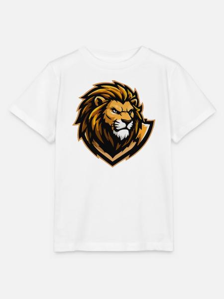 Löwe Comic - Stanley/Stella Kinder T-Shirt MINI CREATOR  - Weiß