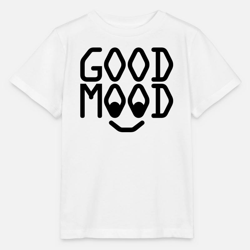 GOOD MOOD - Stanley/Stella Kinder T-Shirt MINI CREATOR  - Weiß
